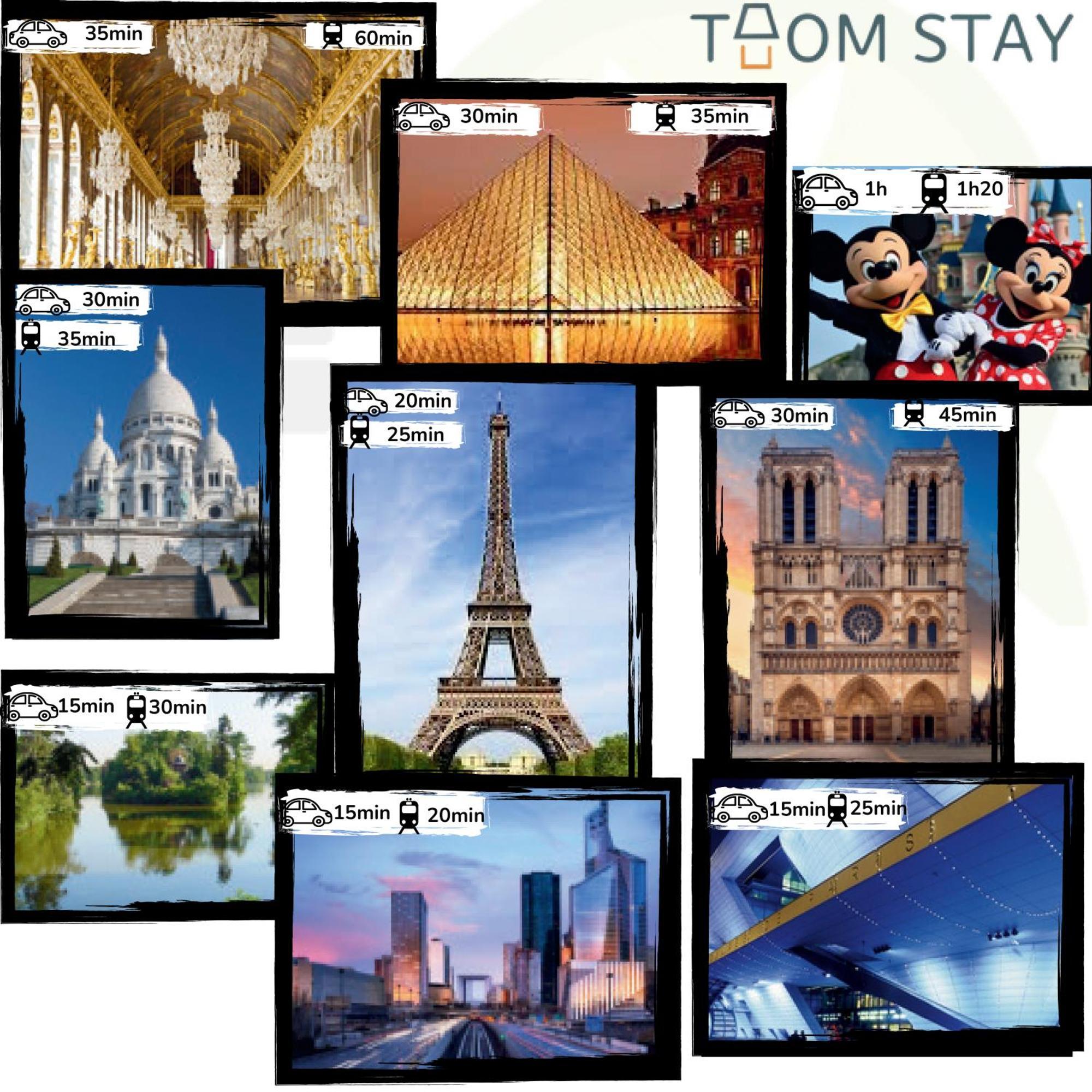 Reflets La Defense-Paris - Wifi - Tout Equipe - Self Checkin Bois-Colombes Ngoại thất bức ảnh